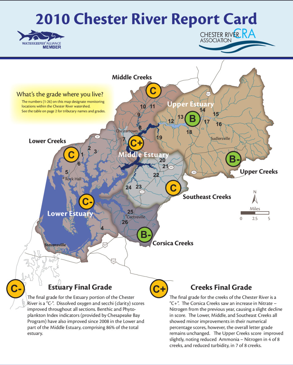 2010 Chester River Report Card 