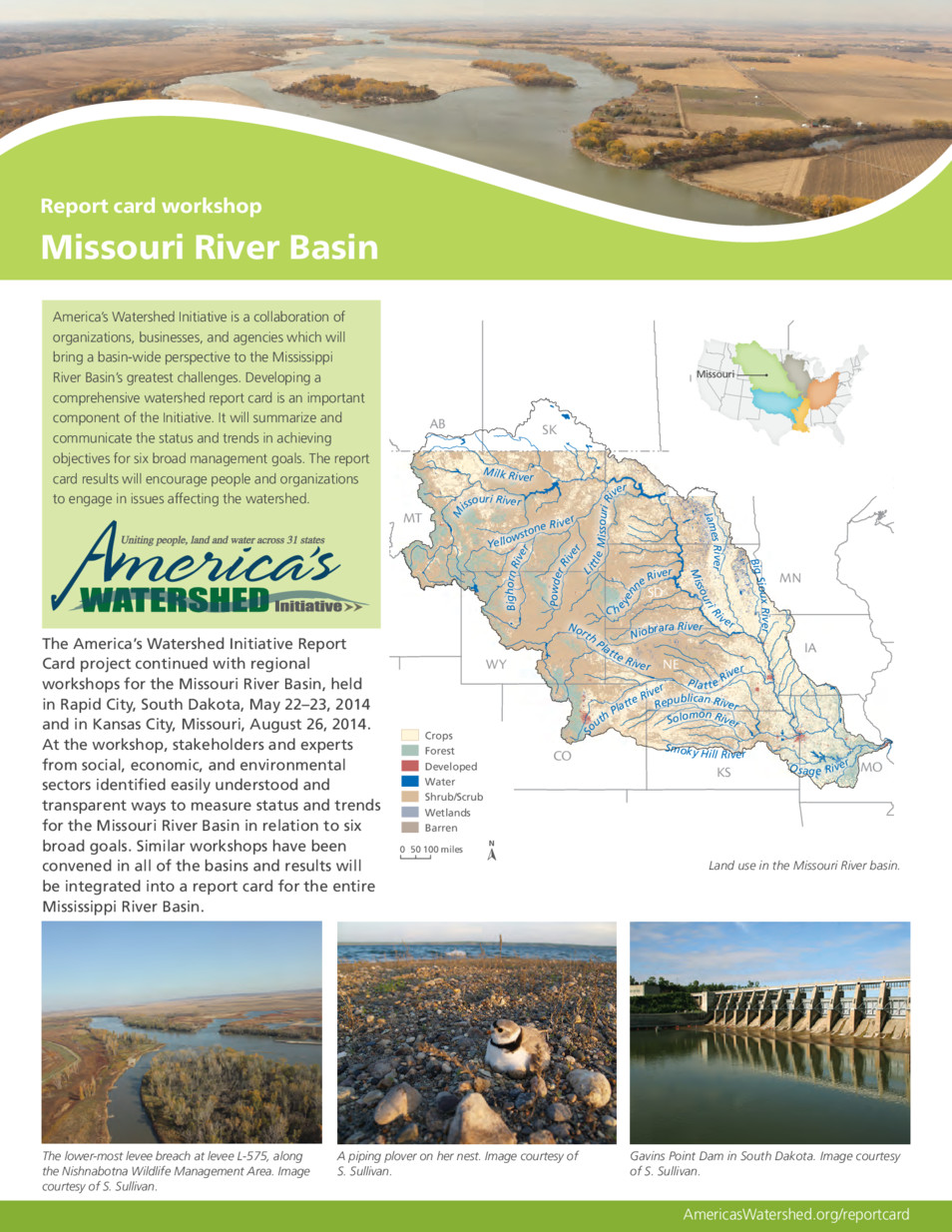 Missouri River Basin Report Card Workshop Newsletter | University Of ...