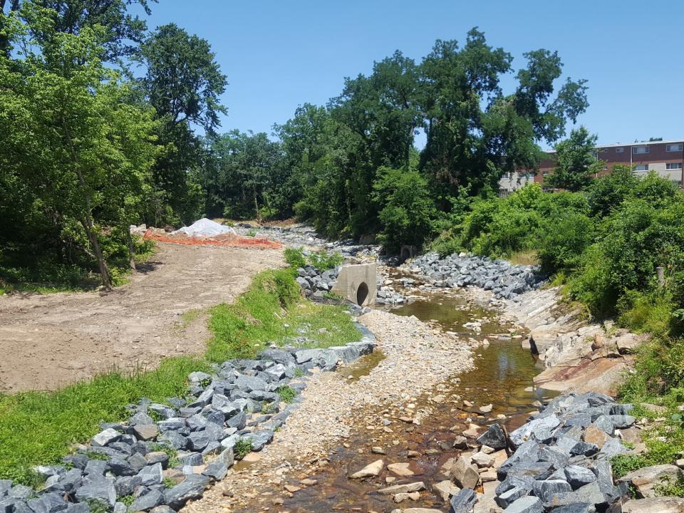 Little Pimmit Run at Chesterbrook Road Stream Restoration and Sanitary  Sewer Realignment